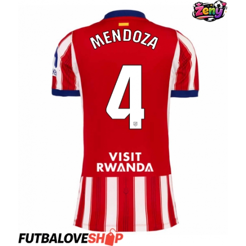 Dres Atletico Madrid Rodrigo Mendoza #4 Domáci pre Ženy 2026-27 Krátky Rukáv